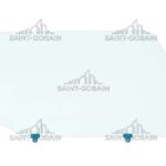 RH FRONT DOOR GLASS W/FITTINGS SEKURIT